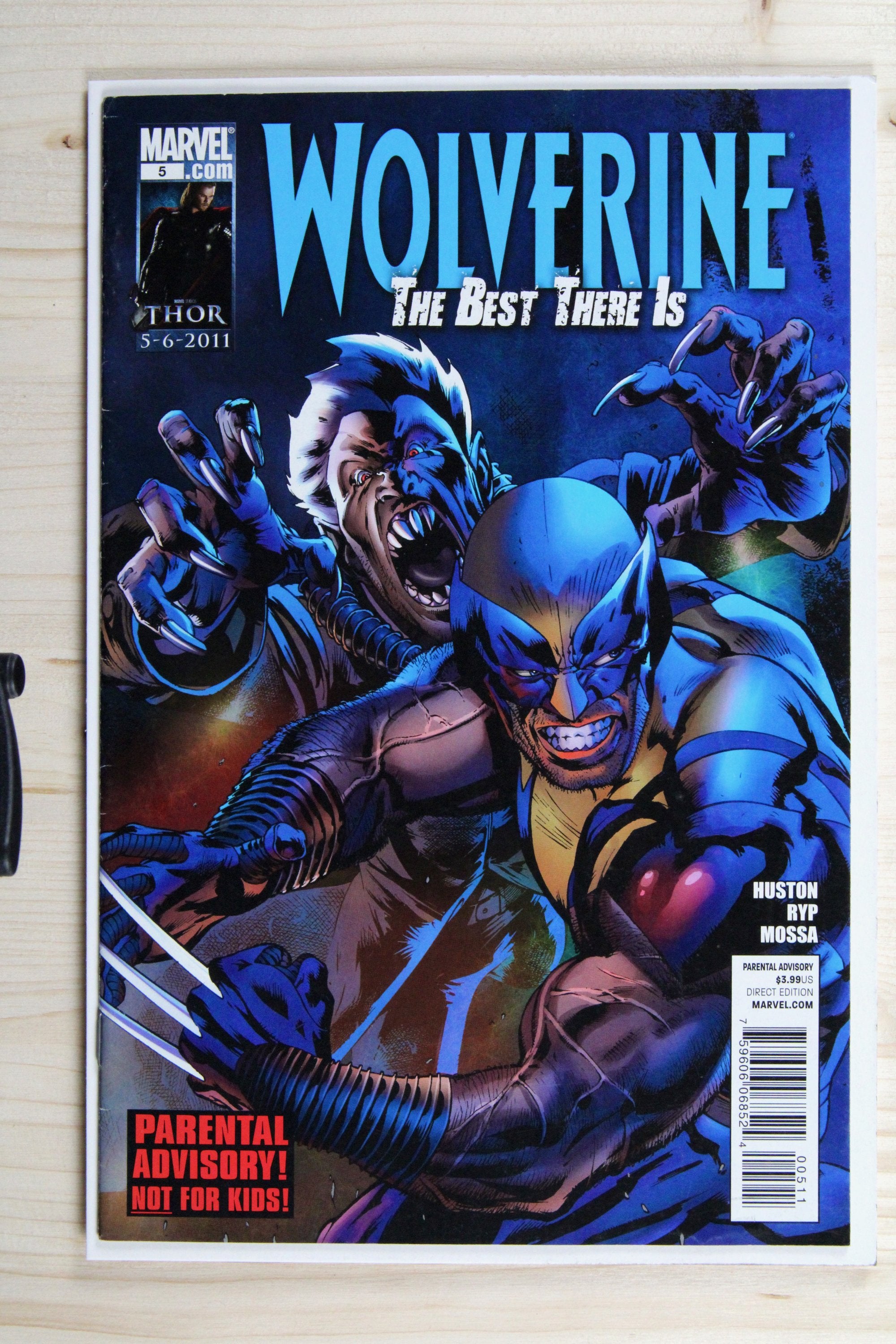 Wolverine: The Best There Is #5 – Marvel (2011) 8.0 VF Contagion