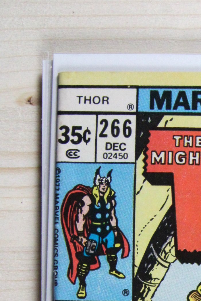 Thor #266 – Marvel (1977) 8.0 VF The Quest for Odin | Joe Sinnott cover