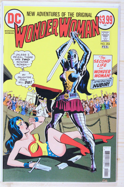 Wonder Woman #204 – DC (1973) 9.6 NM+ Facsimile 2022