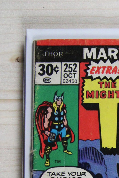 Thor #252 – Marvel (1976) 6.0 FN If Asgard Should Perish | Jack Kirby art