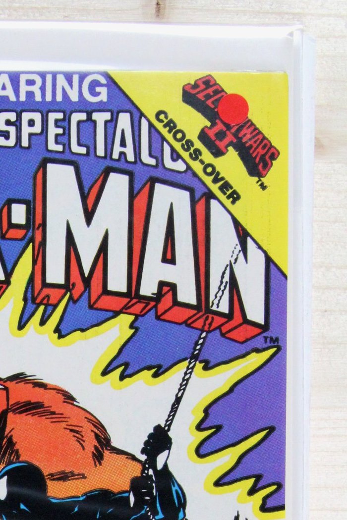 Peter Parker, the Spectacular Spider-Man #111 – Marvel (1986) 9.0 VF/NM "Marvel Super Heroes" Secret Wars II