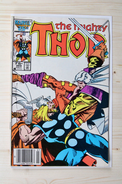 The Mighty Thor #369 – Marvel (1986) 8.0 VF Mark Jewelers