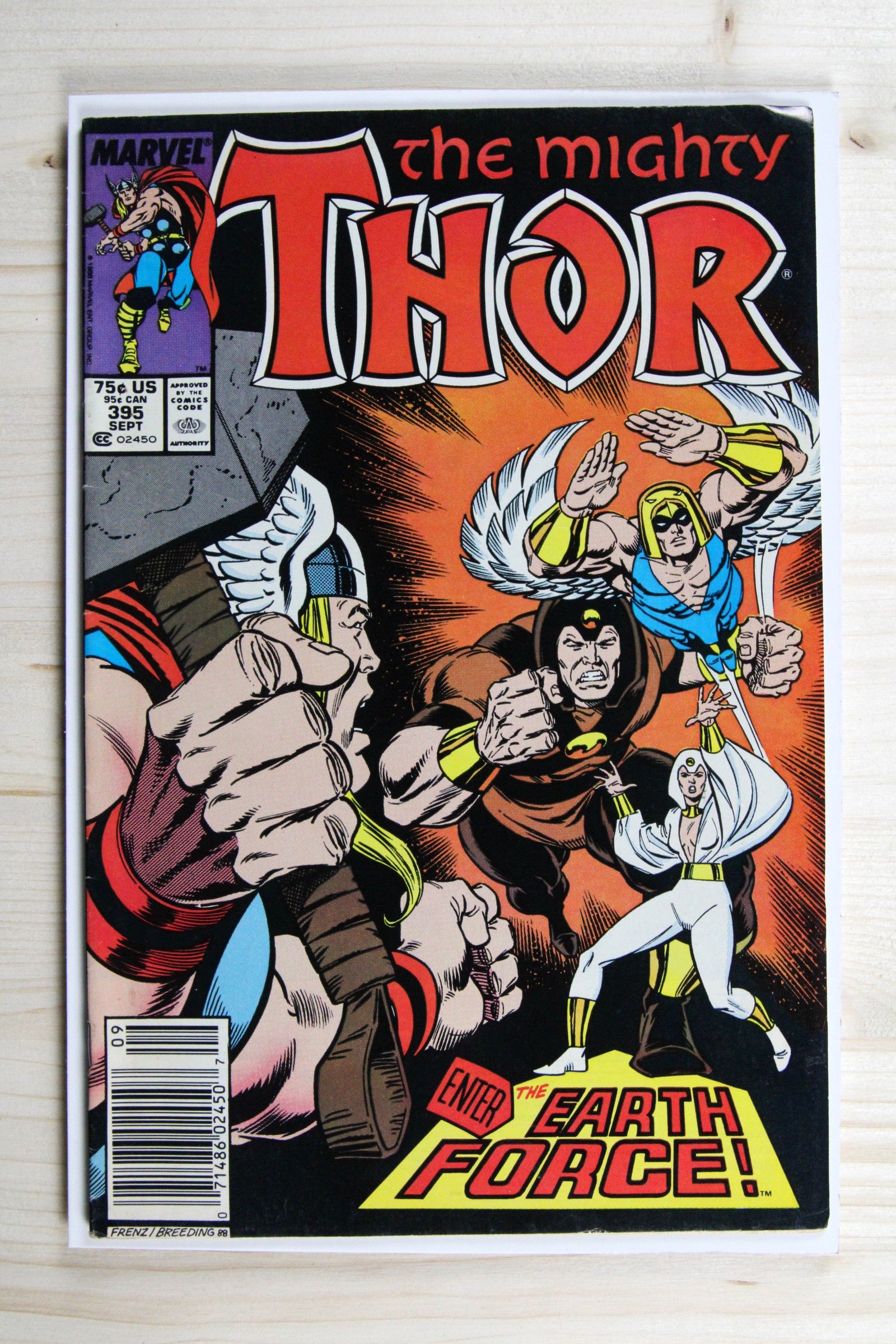Thor #395 – Marvel (1988) 8.5 VF+ War of the Gods