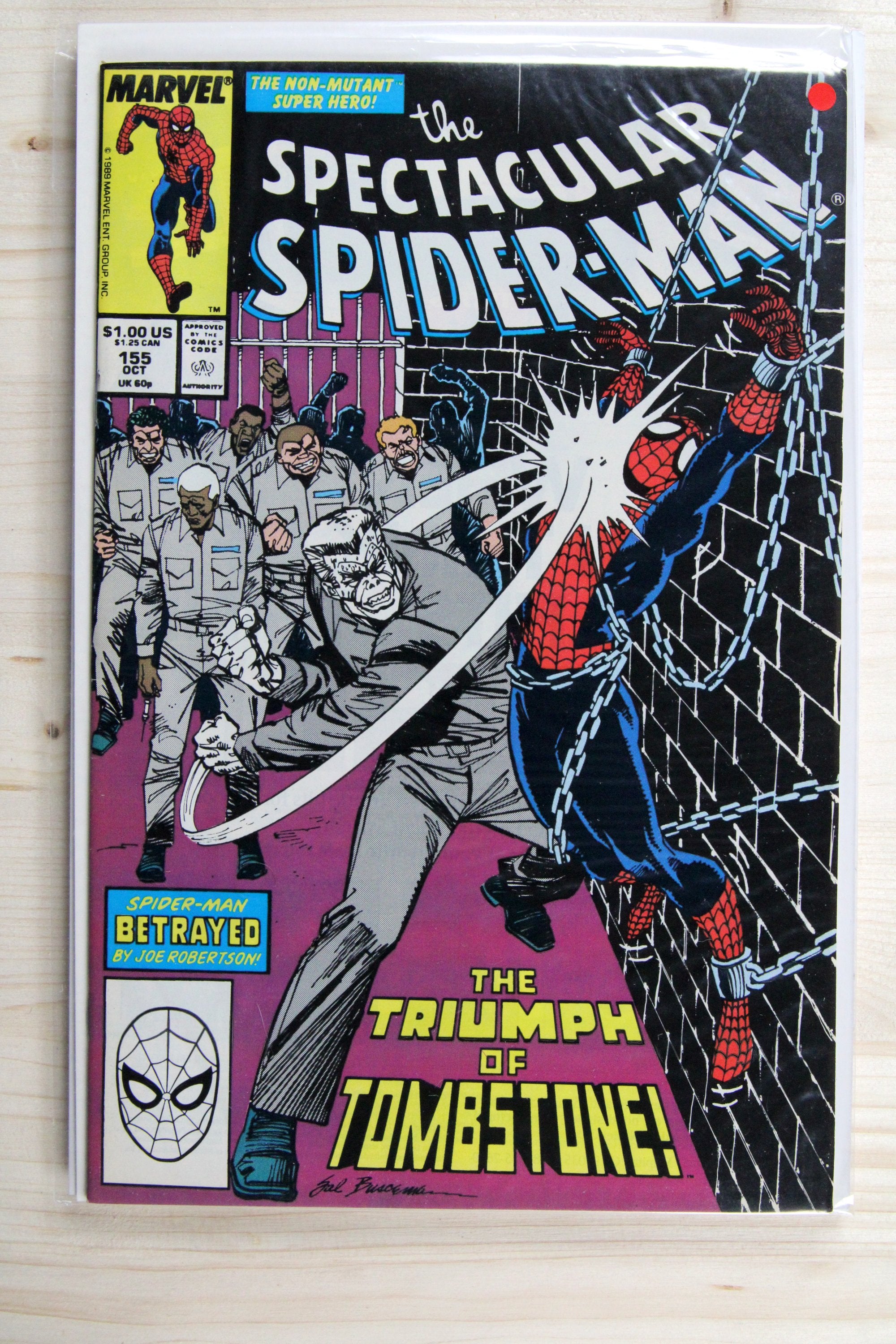 The Spectacular Spider-Man #155 – Marvel (1989) 9.0 VF/NM