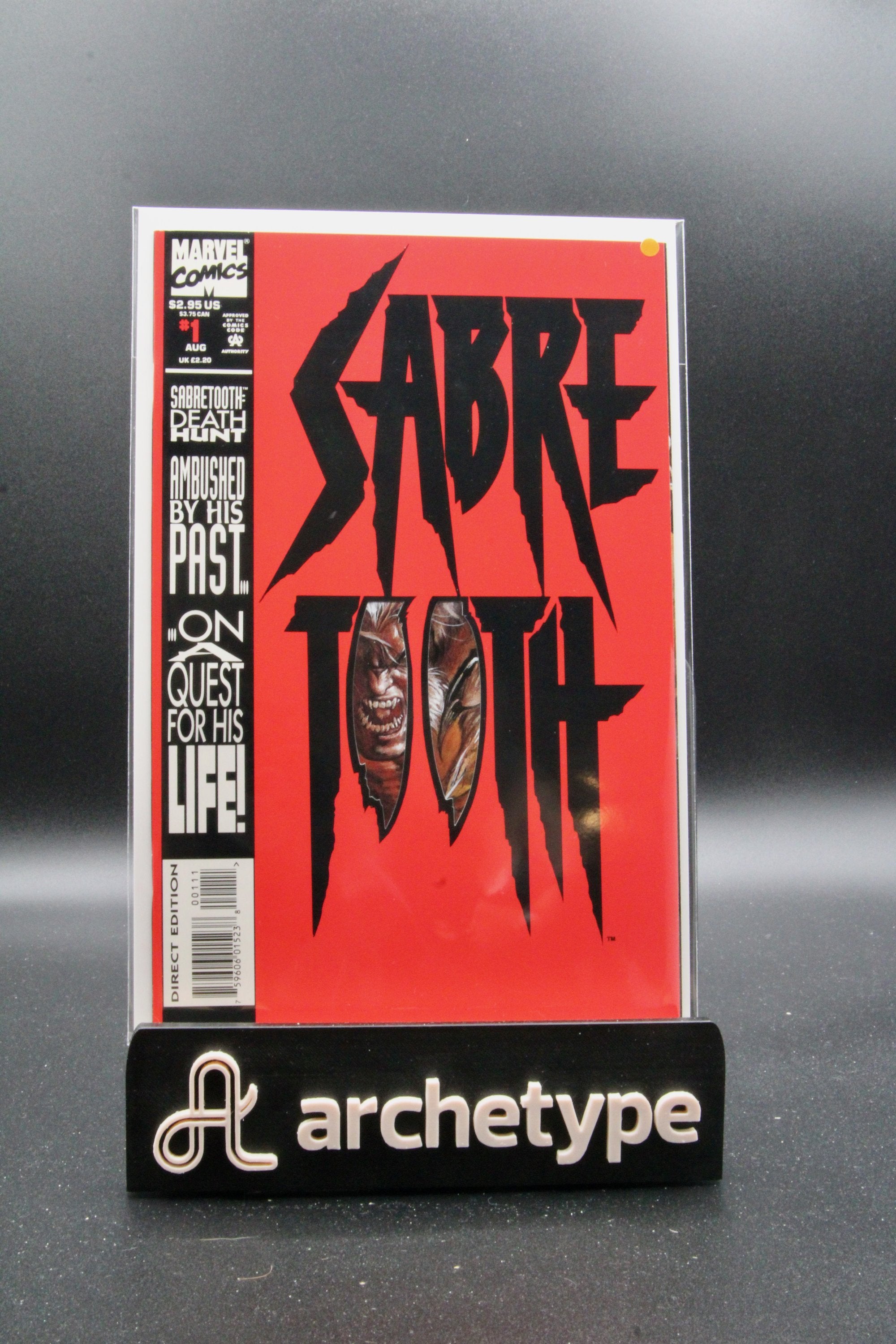 Sabretooth #1 – Marvel (1993) 9.2 NM- "Sabretooth" Death Hunt
