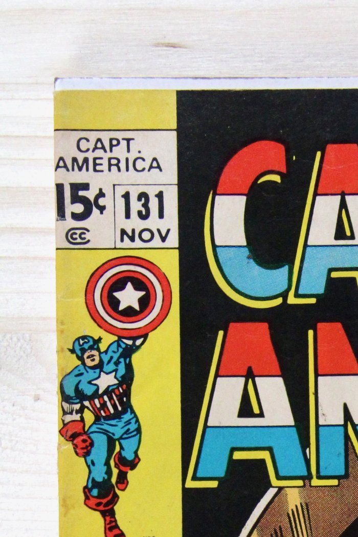 Captain America #131 – Marvel (1970) 7.0 FN/VF Joe Sinnott cover | Stan Lee story