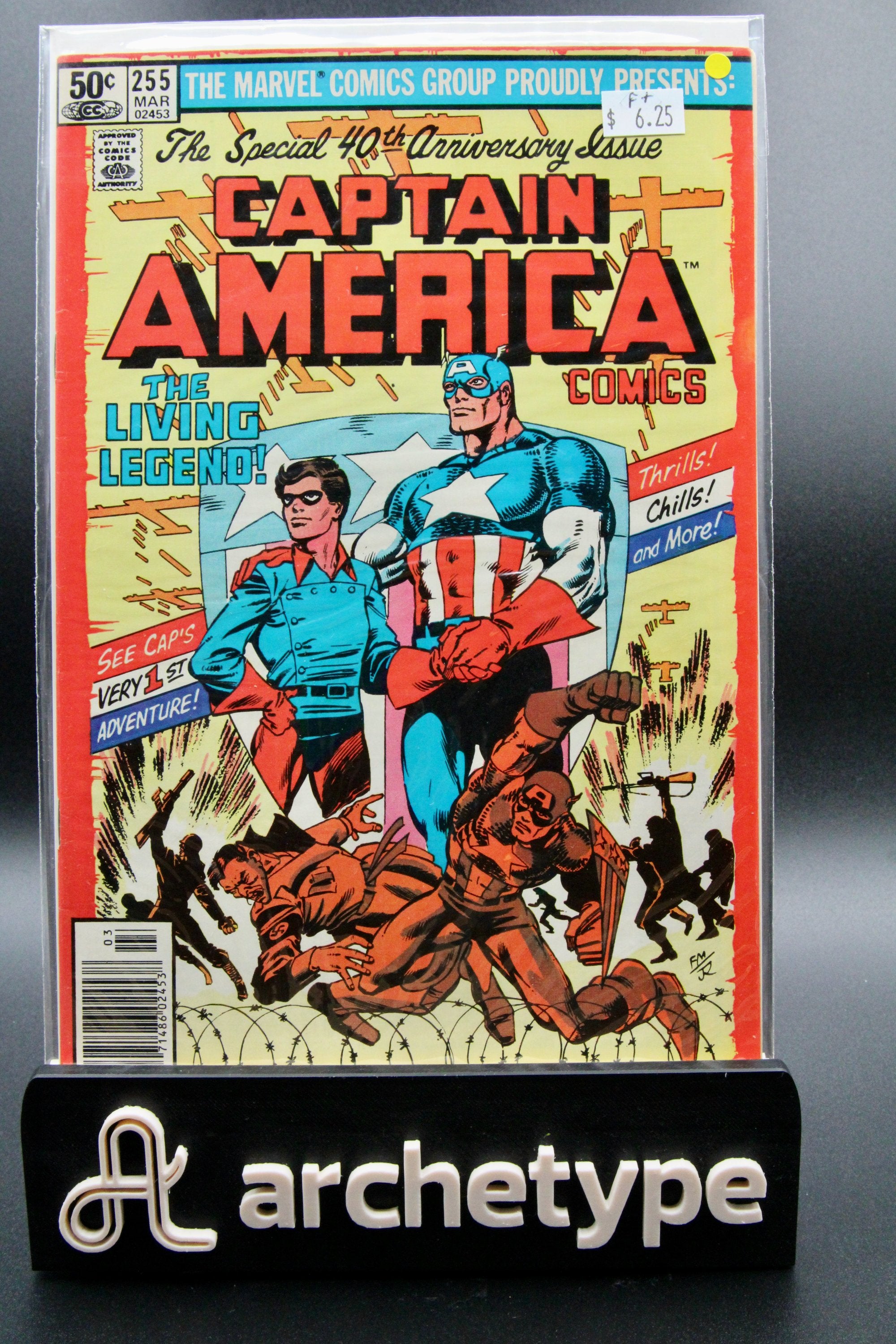 Captain America #255 – Marvel (1981) Frank Miller cover | John Byrne art