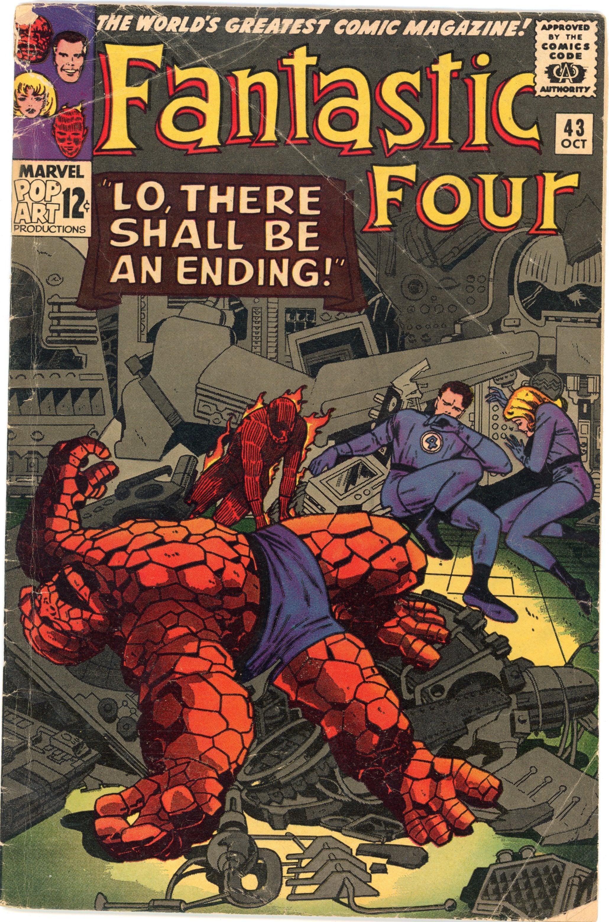 Fantastic Four #43  – Marvel (1965) GD+ Box12