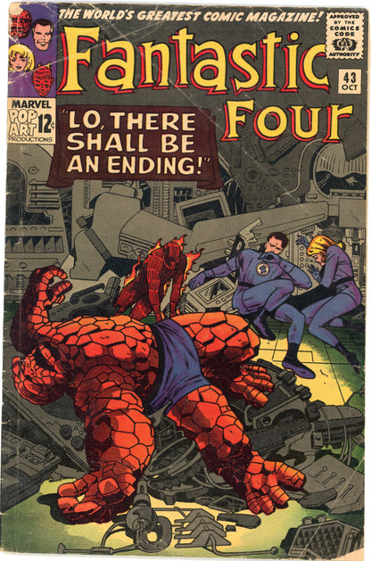 Fantastic Four #43  – Marvel (1965) GD+ Box12