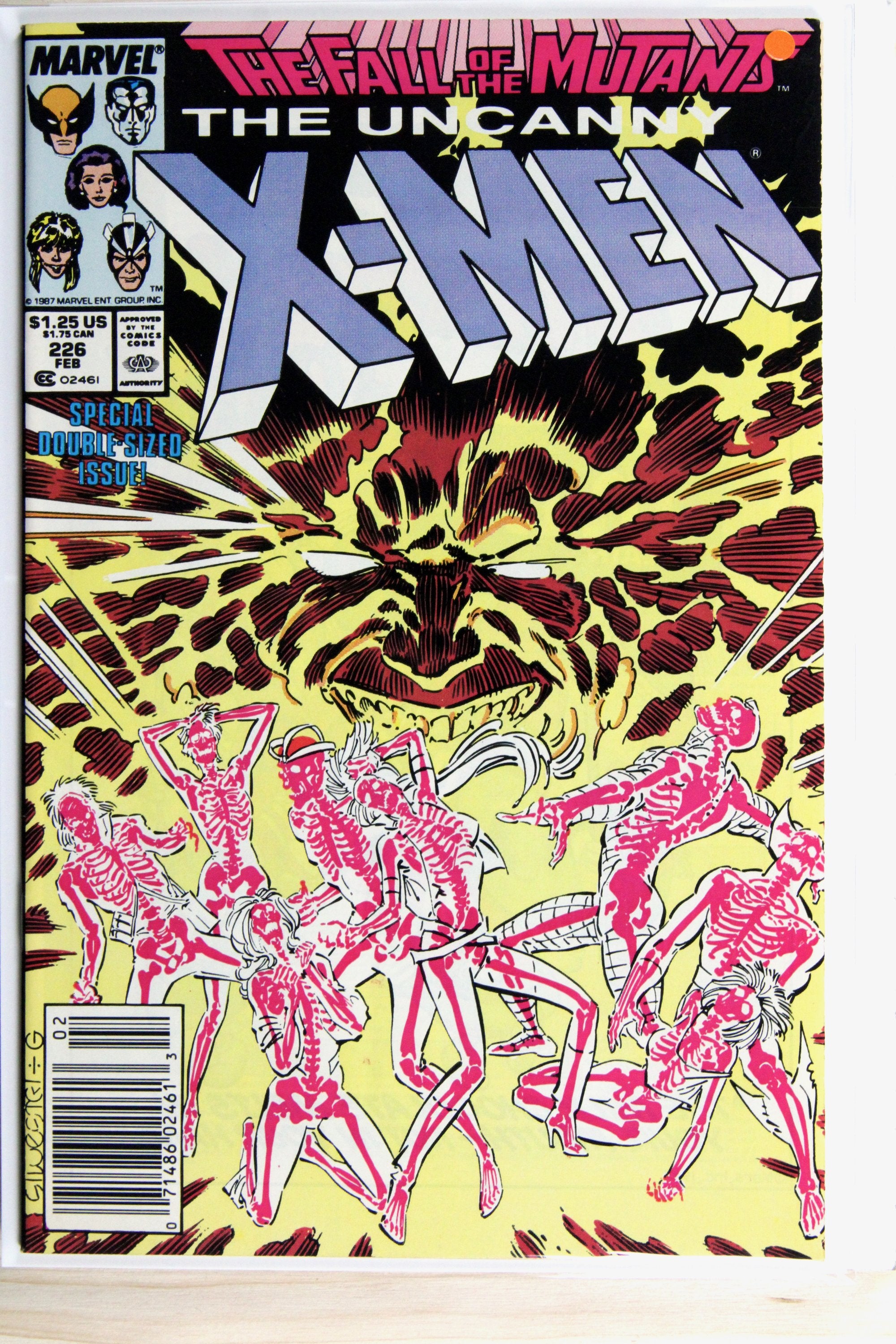 The Uncanny X-Men #226 – Marvel (1988) 9.0 VF/NM Fall of the Mutants | Chris Claremont story | Marc Silvestri art | Newsstand