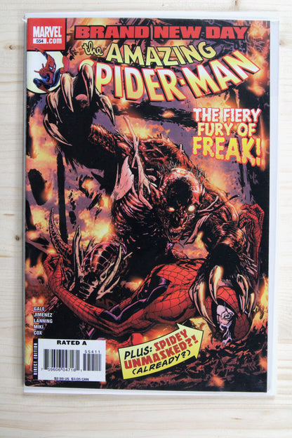The Amazing Spider-Man #554 – Marvel (2008) 9.4 NM Brand New Day