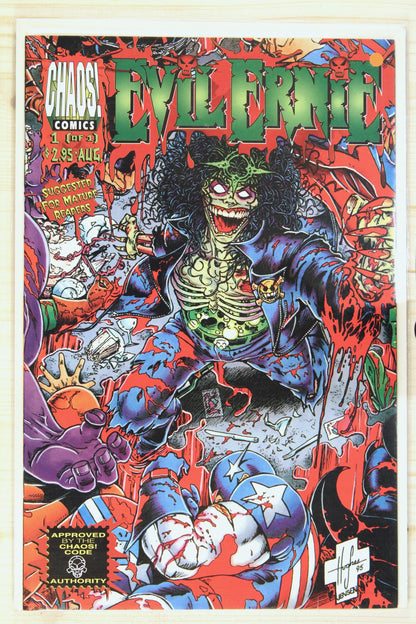 Evil Ernie #1 – Chaos! (1995) 9.4 NM