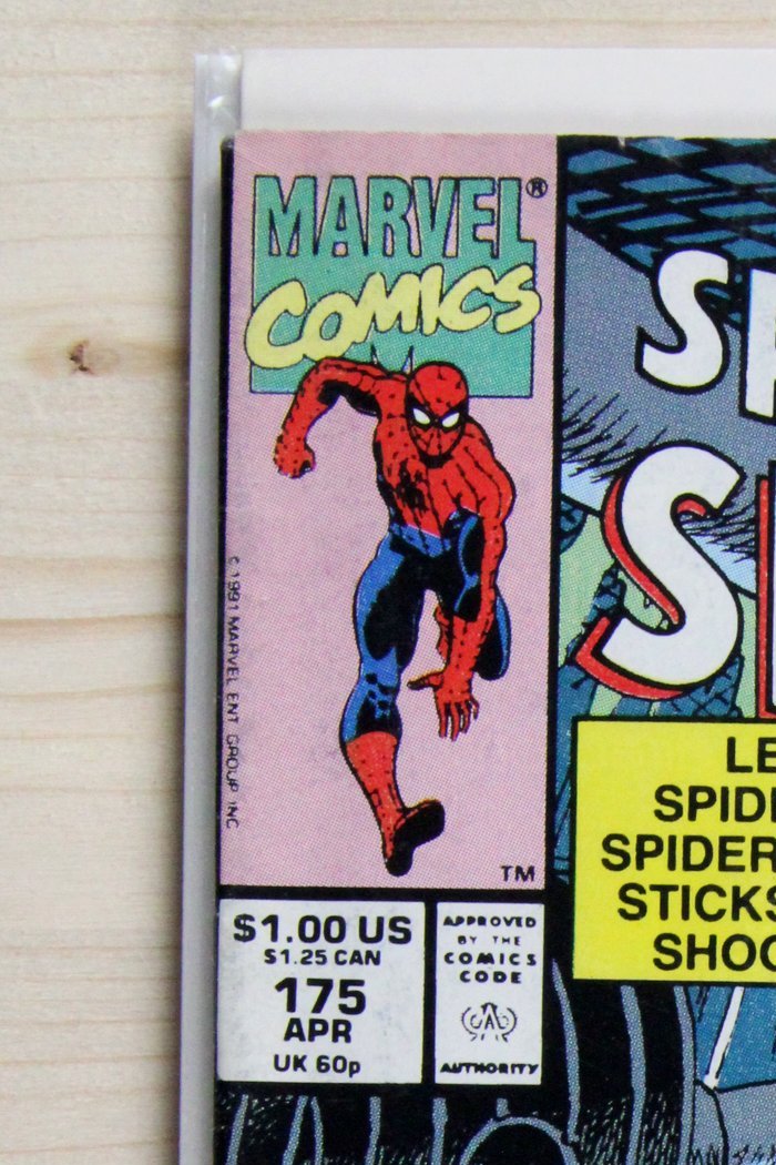 The Spectacular Spider-Man #175 – Marvel (1991) 9.2 NM-