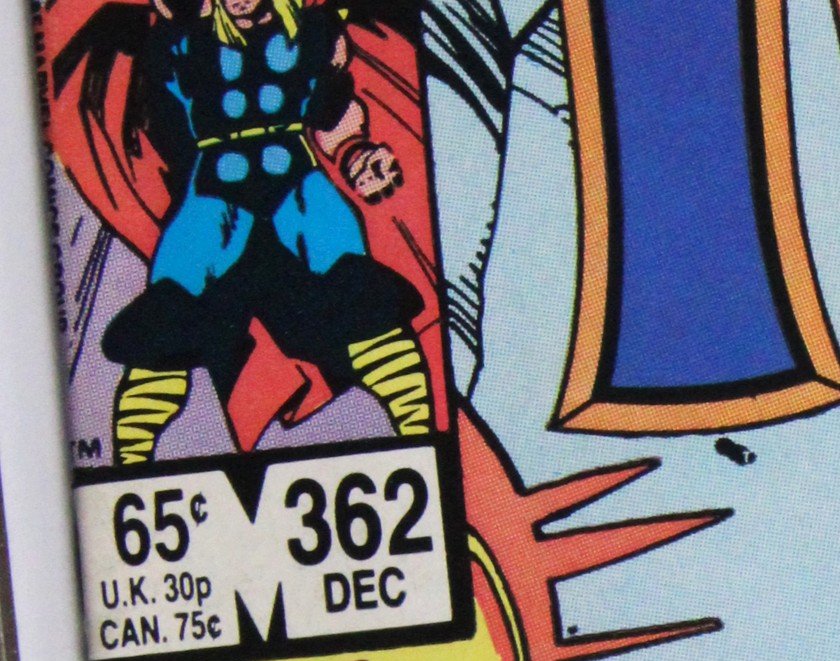 Thor #362 – Marvel (1985) 8.5 VF+