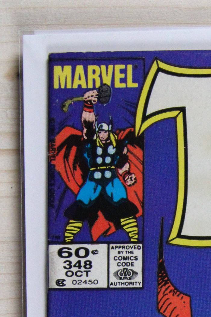 Thor #349 – Marvel (1984) 8.5 VF+ Newsstand