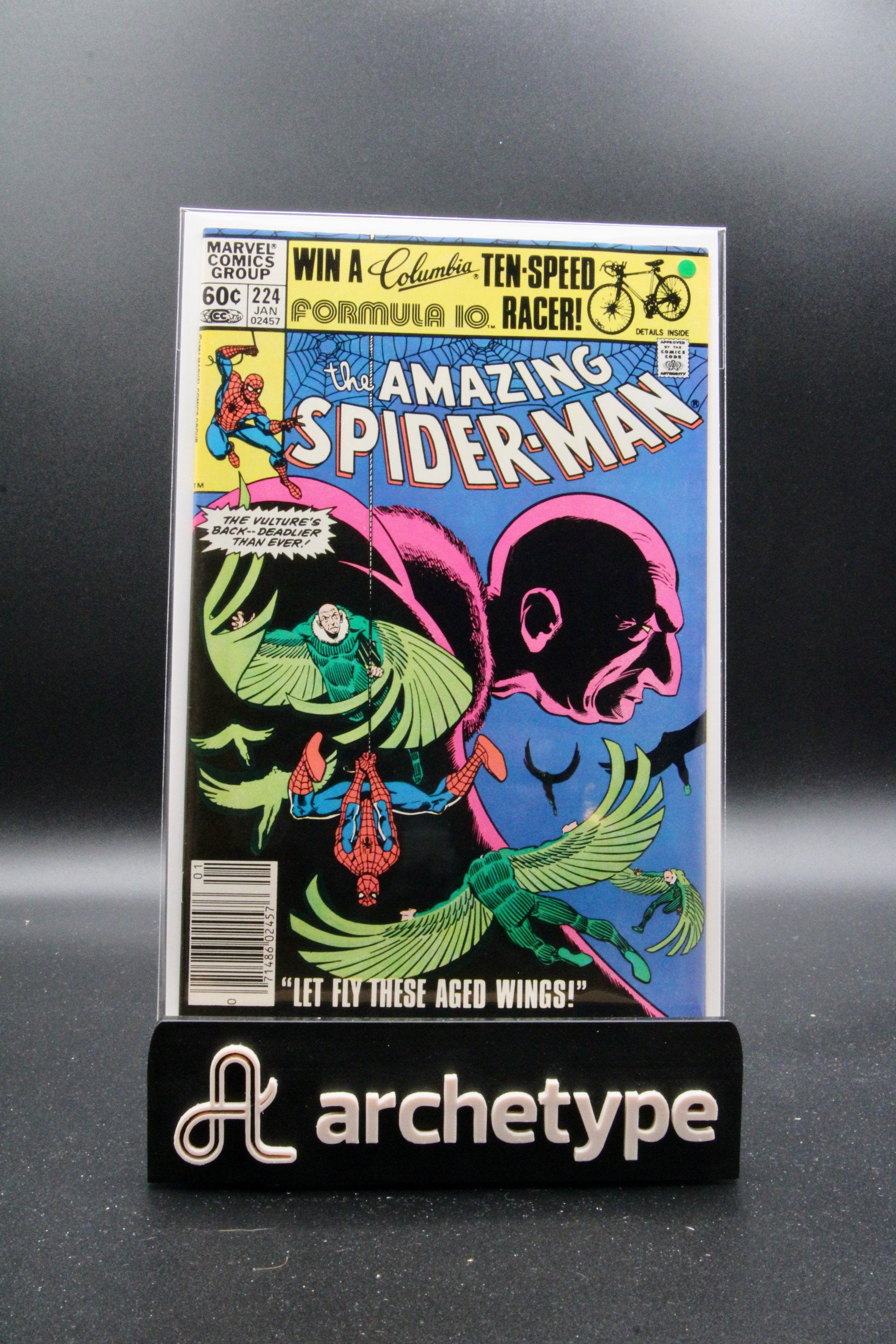 The Amazing Spider-Man #224 – Marvel (1982) Newsstand Edition
