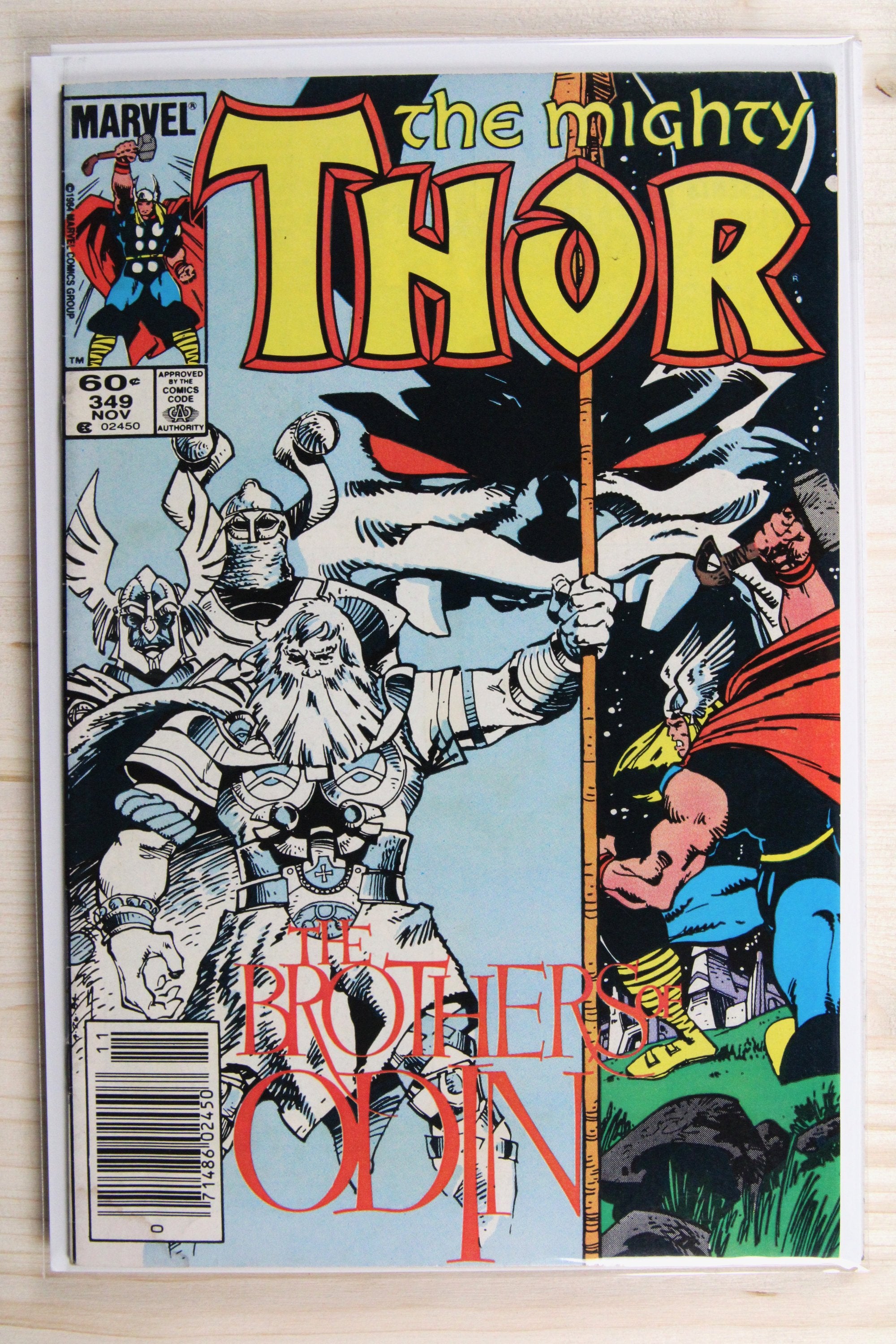 Thor #349 – Marvel (1984) 8.5 VF+ Newsstand