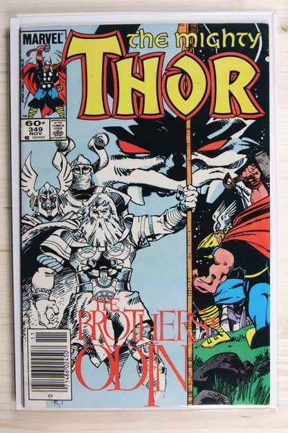 Thor #349 – Marvel (1984) 8.5 VF+ Newsstand