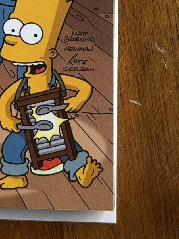 Simpsons Comics Barn Burner #1 – Bongo Comics (2000)