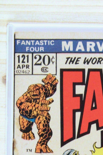 Fantastic Four #121 – Marvel (1972) 5.5 FN- Joe Sinnott | Stan Lee story