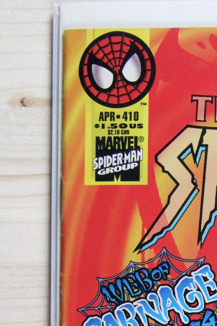 The Amazing Spider-Man #410 – Marvel (1996) 8.0 VF The Web of Carnage