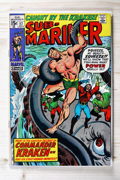 Sub-Mariner #27 – Marvel (1970) 6.0 FN Stan Lee