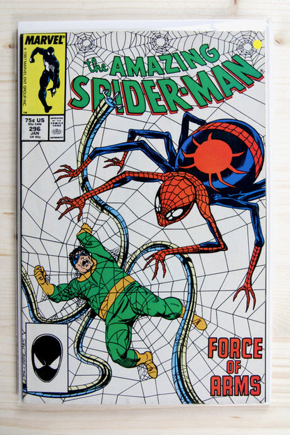 The Amazing Spider-Man #296 – Marvel (1988) 7.5 VF- John Byrne cover