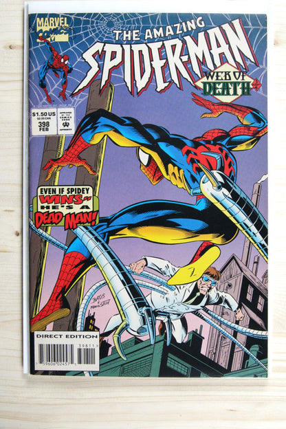 The Amazing Spider-Man #398 – Marvel (1995) 8.0 VF Web of Death