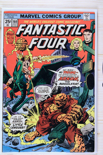 Fantastic Four #160 – Marvel (1975) 7.0 FN/VF I.T. Plot