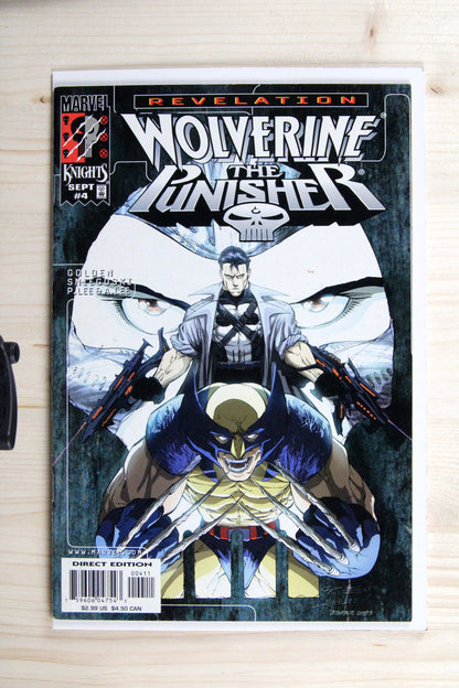 Wolverine/Punisher Revelation #4 – Marvel (1999) 9.4 NM