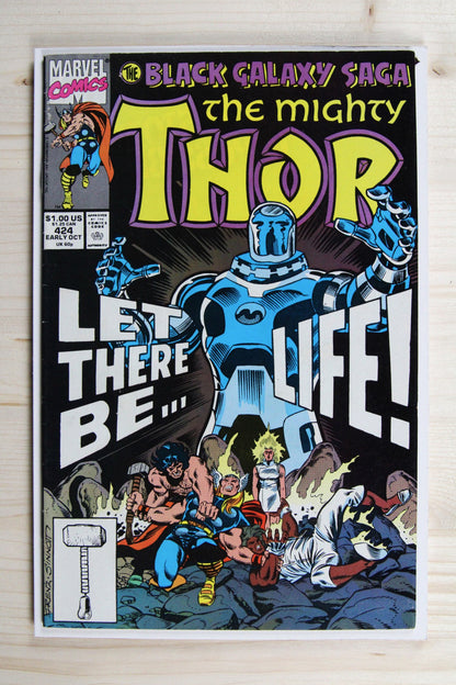 The Mighty Thor #424 – Marvel (1990) 8.5 VF+ Joe Sinnott