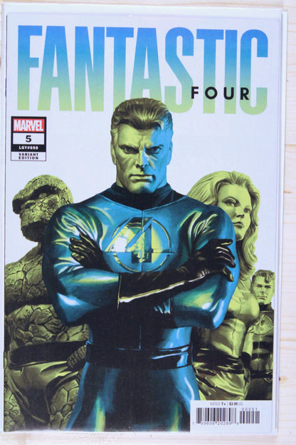Fantastic Four #5 – Marvel (2023) 9.6 NM+ Alex Ross cover | Jack Kirby cover | Alex Ross Variant