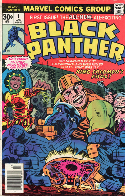 Black Panther #1 – Marvel Comics (1976) FN/VF