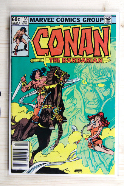 Conan the Barbarian #133 – Marvel (1982) 7.5 VF- Newsstand Edition