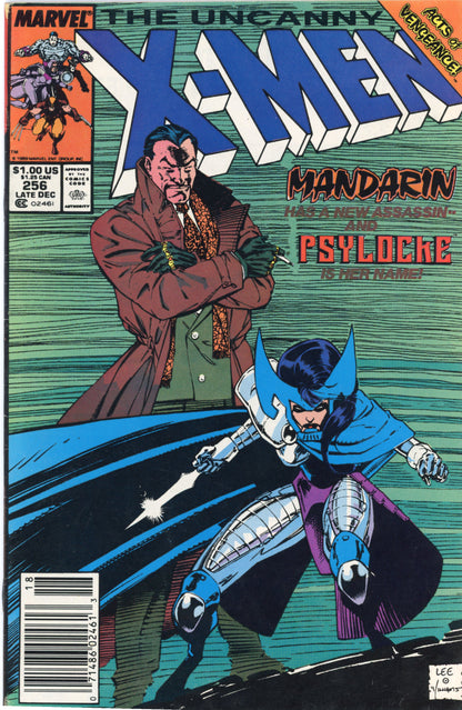 Uncanny X-Men #256 – Marvel Comics (1989) VF/NM Newsstand