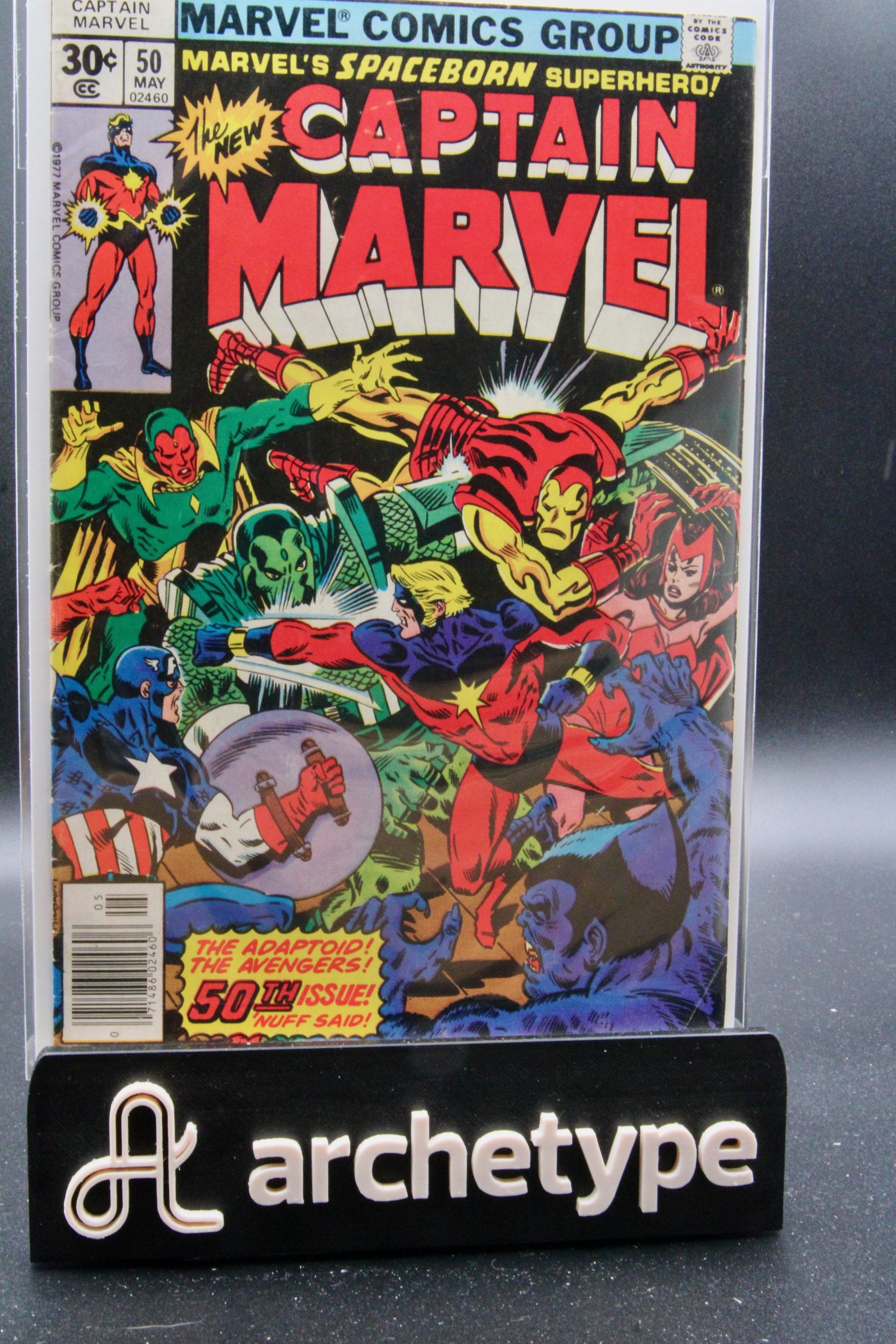 Captain Marvel #50 – Marvel (1977) 5.5