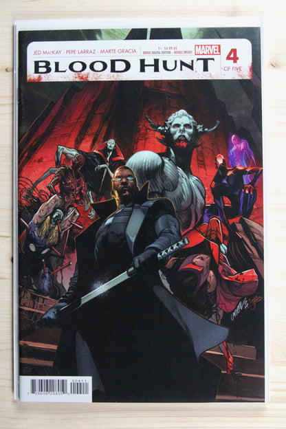 Blood Hunt #4 – Marvel (2024) 9.6 NM+ "Avengers" Blood Hunt | Pepe Larraz art