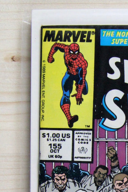 The Spectacular Spider-Man #155 – Marvel (1989) 9.0 VF/NM