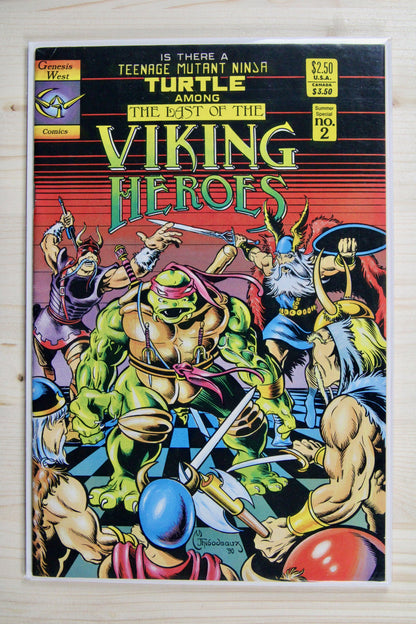 The Last of the Viking Heroes Summer Special #2 – Genesis West (1987) 8.0 TMNT Crossover