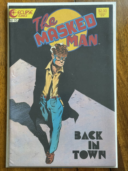 Masked Man #1-12 – Eclipse (1984) Full Series Set