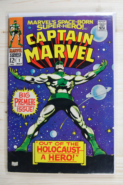 Captain Marvel #1 – Marvel (1968) 7.0 FN/VF Stan Lee