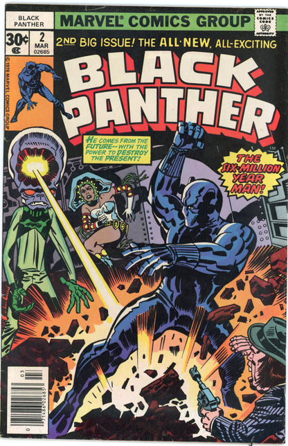 Black Panther #2 – Marvel Comics (1976) VF