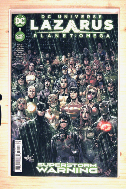 Lazarus Planet: Omega #1 – DC (2023) 9.6 NM+ "DC Universe" Lazarus Planet