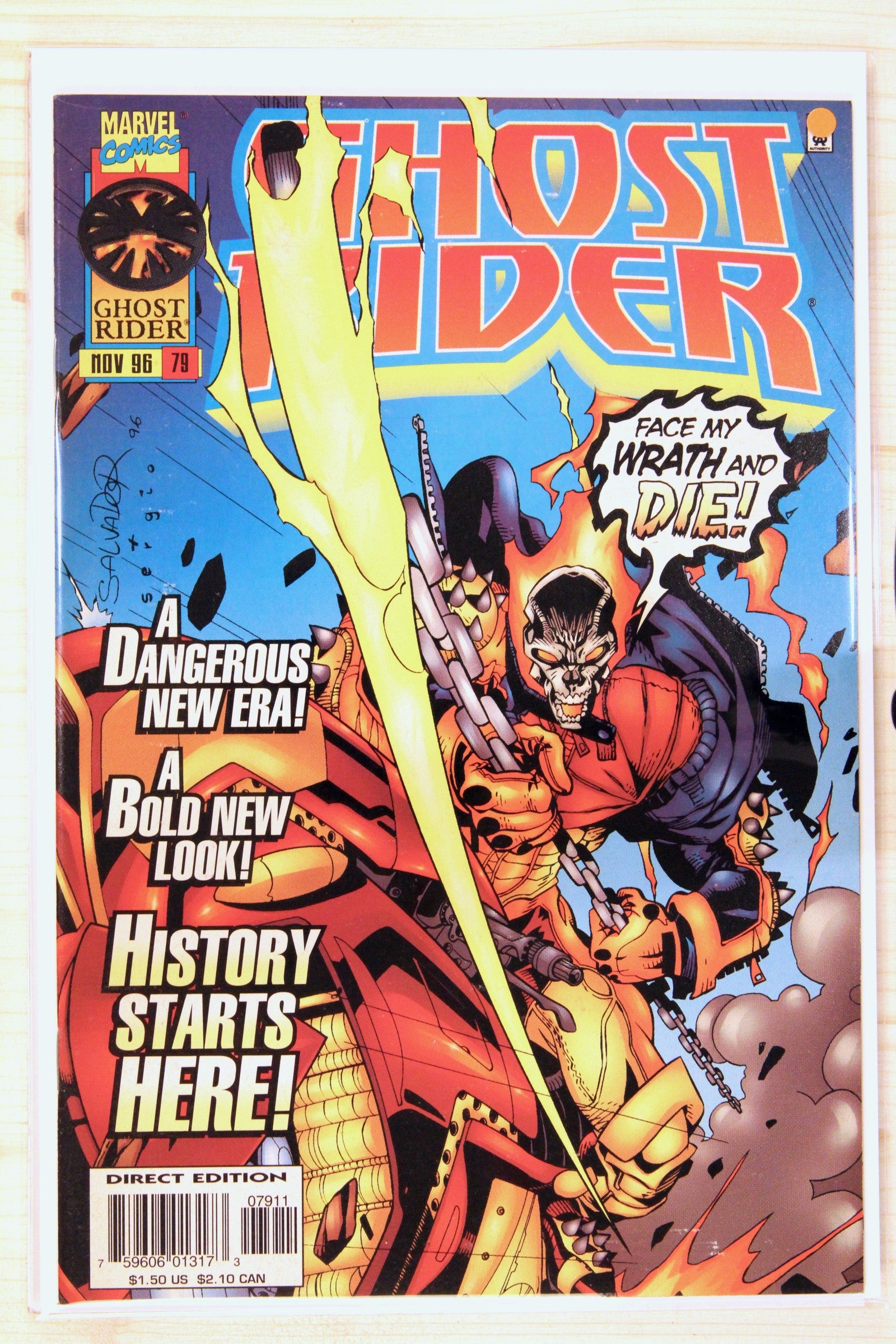 Ghost Rider #79 – Marvel (1996) 9.2 NM- Direct Edition