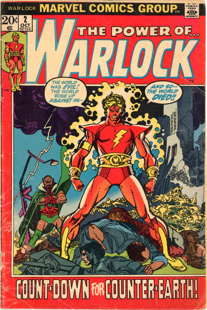 Warlock #1-15 – Marvel Comics (1972) Near Full Series (Missing #7,14) Box11
