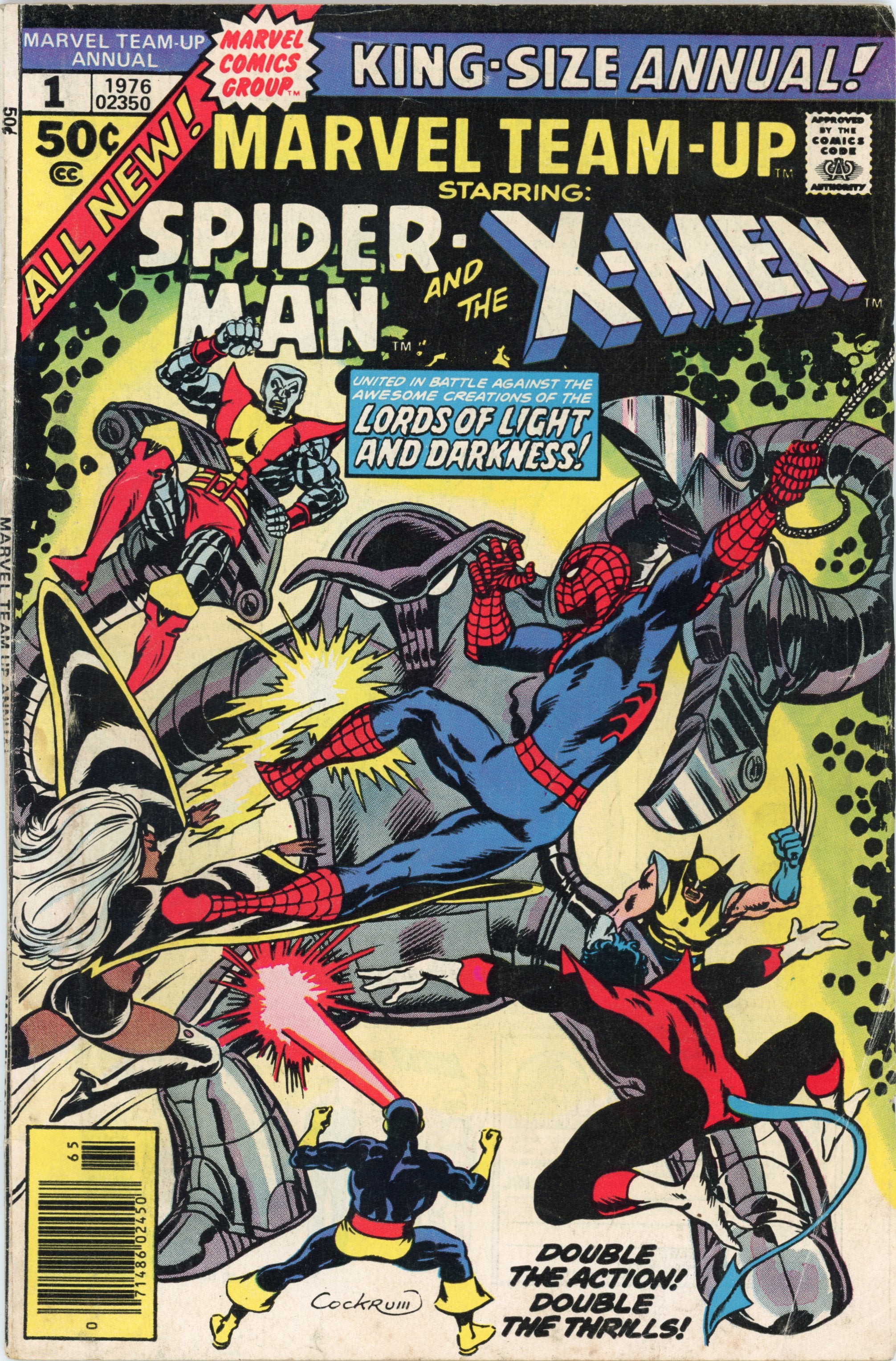 Marvel Team Up King-Size Annual #1 – Marvel Comics (1977) FN