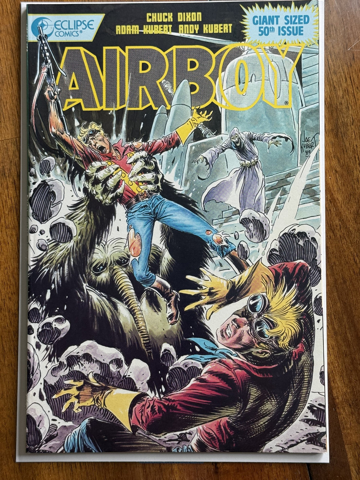 Airboy #50 Giant Sized 50th Issue – Eclipse (1989) 9.2 NM-