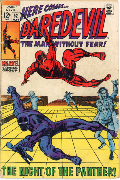 Daredevil #52  – Marvel (1969) VG Box12