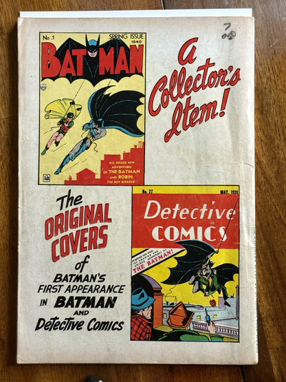 Giant Batman Annual #5 – DC Comics (1961) 4.5 VG+