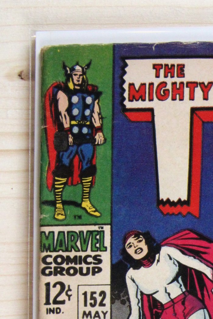 Thor #152 – Marvel (1968) 4.5 VG+